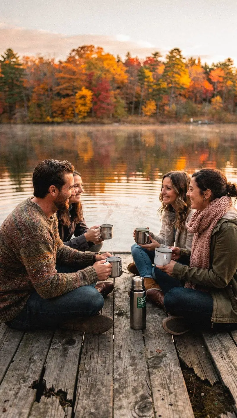 MГ©lange de thГ©s verts bio sur un fond naturel